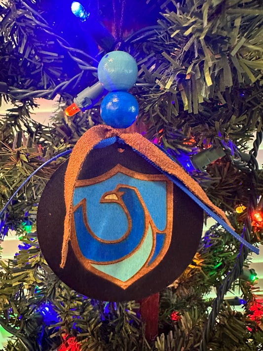 Ornament - HP Inspired Faux Stain Glass Style (R House)