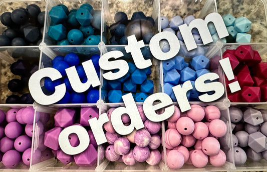 Custom Order Keychain / Bag Accessory