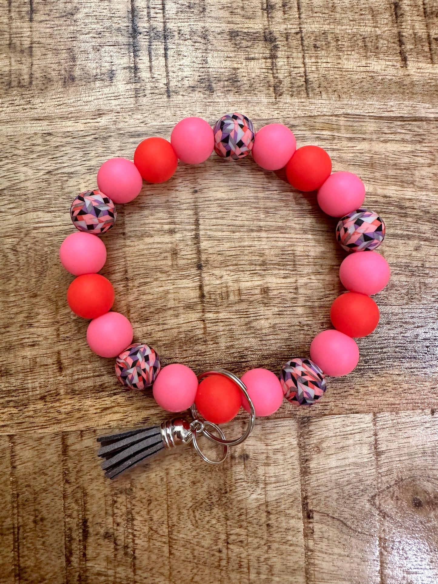 Valentine's Kaleidoscope Hot Pink & Red Accessories