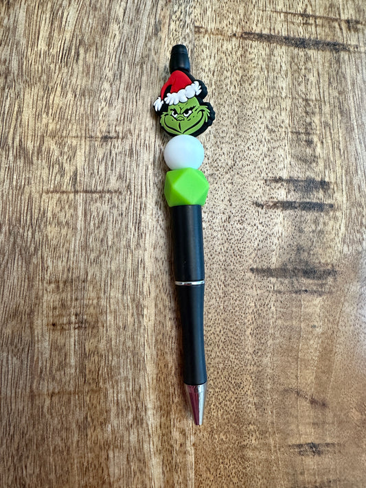 Grumpy Green Guy Ink Pen