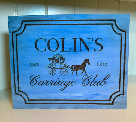Bridgerton ~ Carriage Club