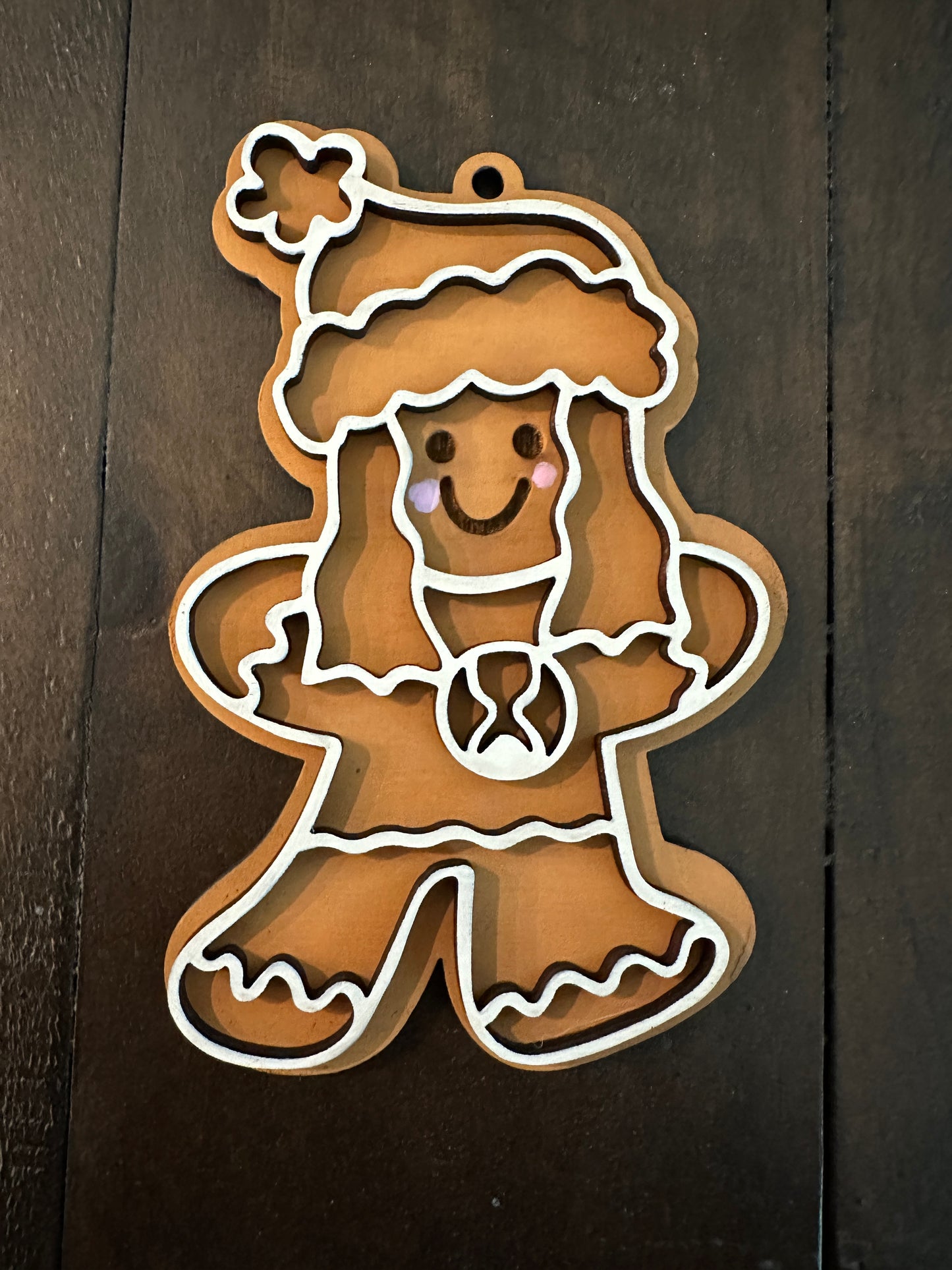 Ornament: HG Wearing Time Turner Gingerbread