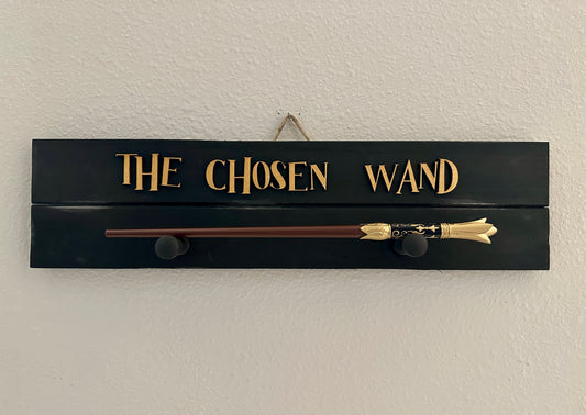 Wall Decor - Wand Holder (The Chosen Wand)