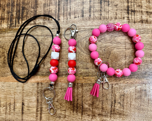 Valentine's Pink Camo Accessories
