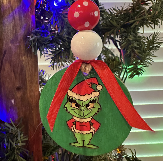 Ornament: Grumpy Green Inspired Ornament